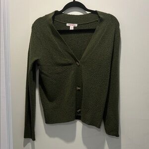 Joe Fresh Olive Green Women's Cardigan